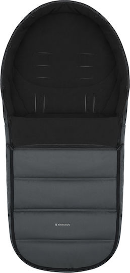 Kikka Boo Urban Stroller Footmuff Waterproof Gray with Fleece Lining 98x40cm
