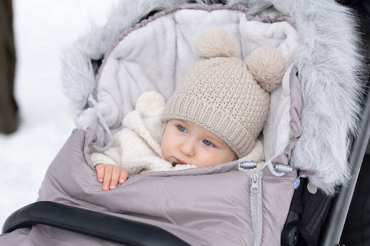 Sensillo Stroller Footmuff with Fleece Lining 100x45cm Blue
