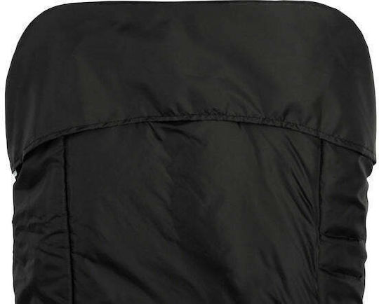 Sensillo Quilted Универсален Калъф за количка Waterproof Черен с плюшено покритие 95x40εκ.