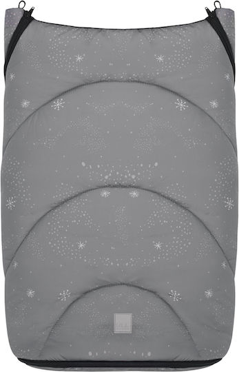Kikka Boo Trendy Galaxy Waterproof Stroller Footmuff with Fleece Lining 98x40cm Gray