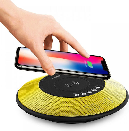 Awei Y290 Bluetooth Speaker 10W with Battery Life up to 5 hours Yellow