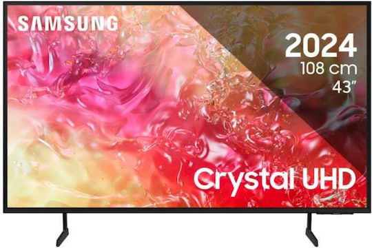 Samsung Smart Television 43" 4K UHD LED DU7172 HDR (2024)