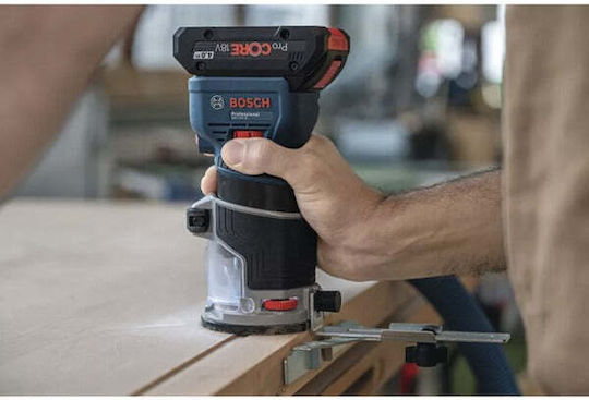 Bosch GKF 18V-8 Professional Κουρευτικό Περιθωρίων 18V Χωρίς Καρβουνάκια (Brushless) Solo με Ρύθμιση Ταχύτητας και με Σύστημα Αναρρόφησης