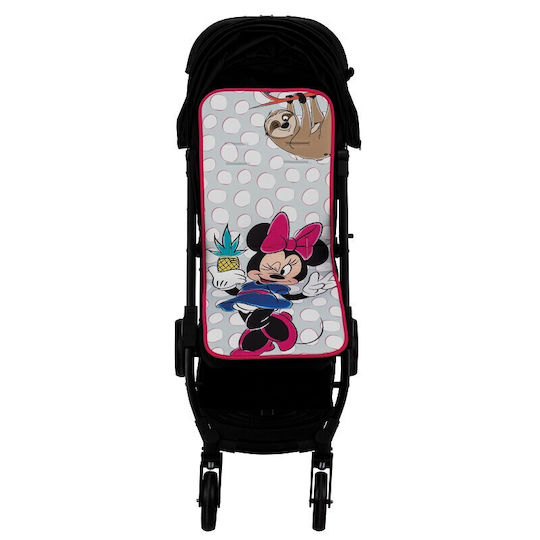 Interbaby Αντιιδρωτικό Κάλυμμα Καροτσιού Minnie Blossons 34x84εκ. Πολύχρωμο