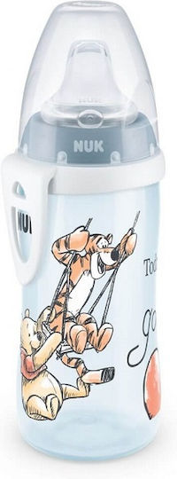 Nuk Active Cup Disney Winnie The Pooh Educational Sippy Cup Silicone White for 12m+m+ 300ml