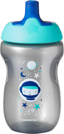 Tommee Tippee Sport Cup Εκπαιδευτικό Μπιμπερό Πλαστικό Μπλε για 12m+ 300ml