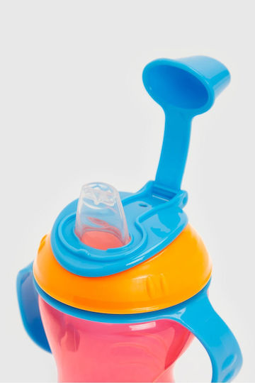 Mothercare Lion cub Educational Sippy Cup Silicone with Handles Multicolour
