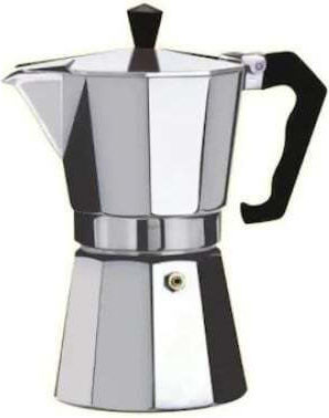 Μπρίκι Espresso 3cups Ασημί