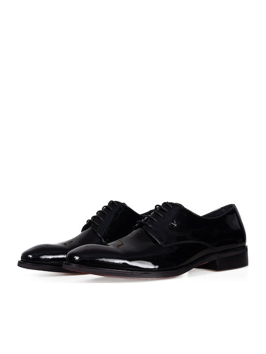 Men's Patent Leather Dress Shoes Black