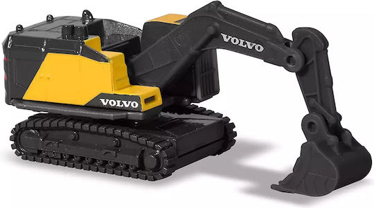 Majorette Excavator Set 4 Mașini Volvo Din Metal 7,5 Cm Pentru 3+ Ani