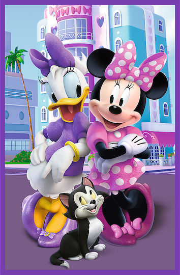 Puzzle 3x80 Minnie Freunde Disney 34889