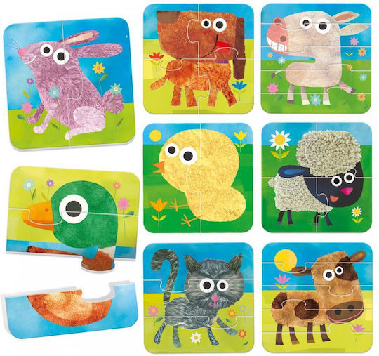 Kinderpuzzle Farm 8 in 1 für 2+ Jahre alt+ Jahre 28pcs Headu