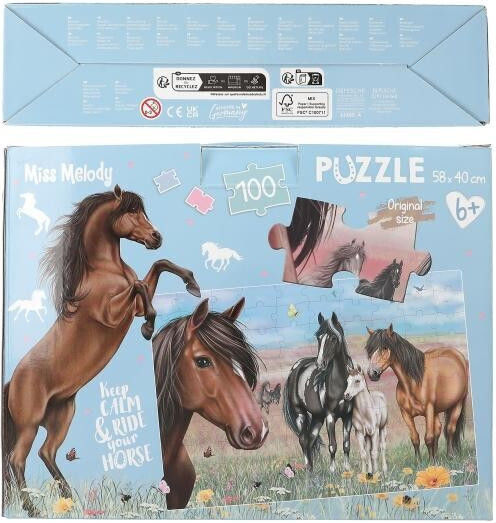 Παιδικό Puzzle Miss Melody 100pcs Miss Melody