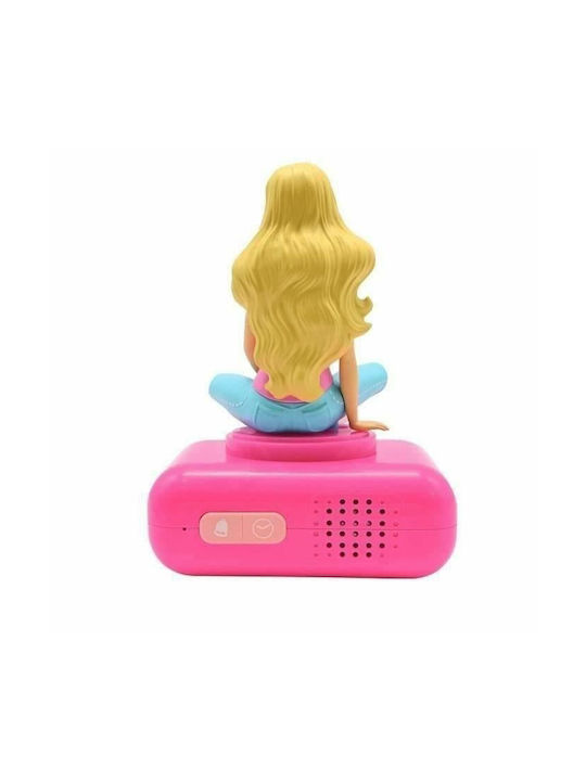 Lexibook Desktop Clock Barbie Pink