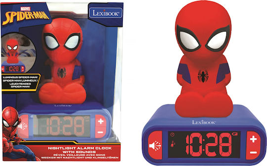 Lexibook Επιτραπέζιο Ρολόι Spiderman