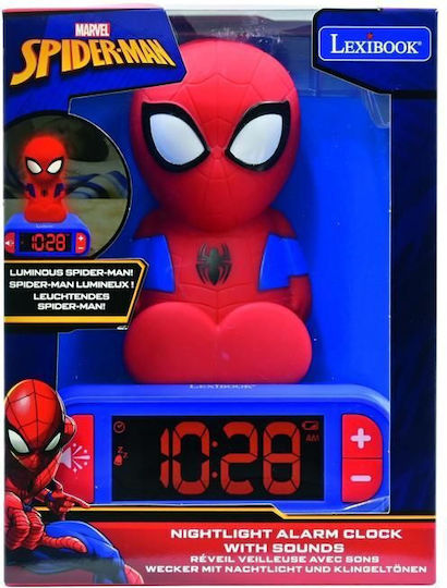 Lexibook Επιτραπέζιο Ρολόι Spiderman
