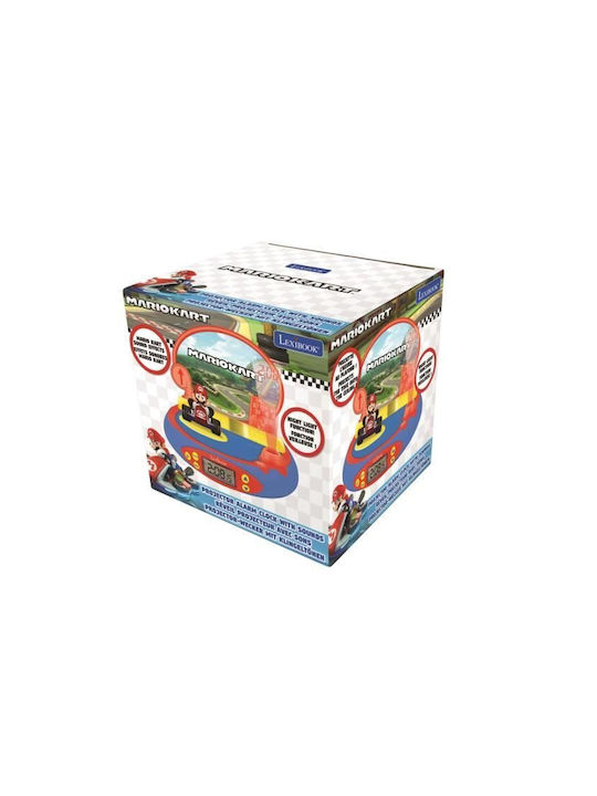 Lexibook Επιτραπέζιο Ρολόι Mario Kart Μπλε