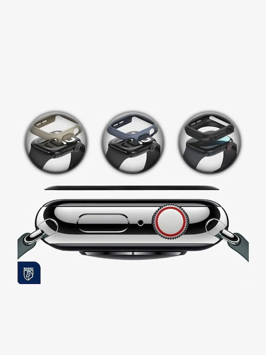 Rosso Screen Protector pentru Apple Watch 9, 8, 7 - Apple 3buc