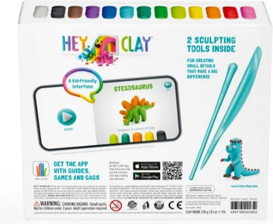 Hey Clay Dinoss Πηλός Σετ