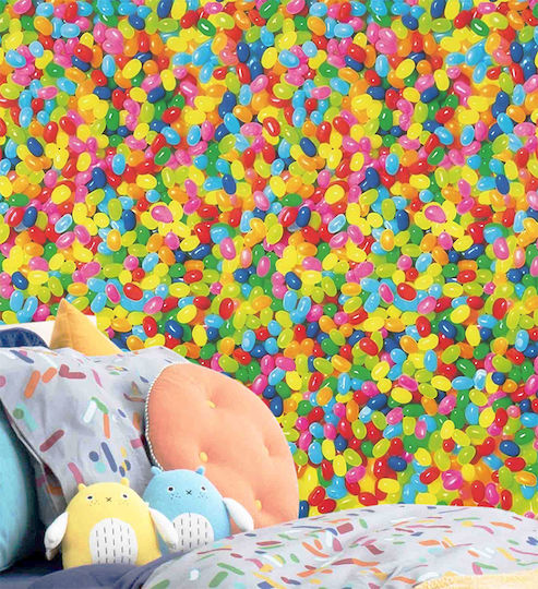 Walltastic Kids Wallpaper Καραμελάκια L182xH254cm