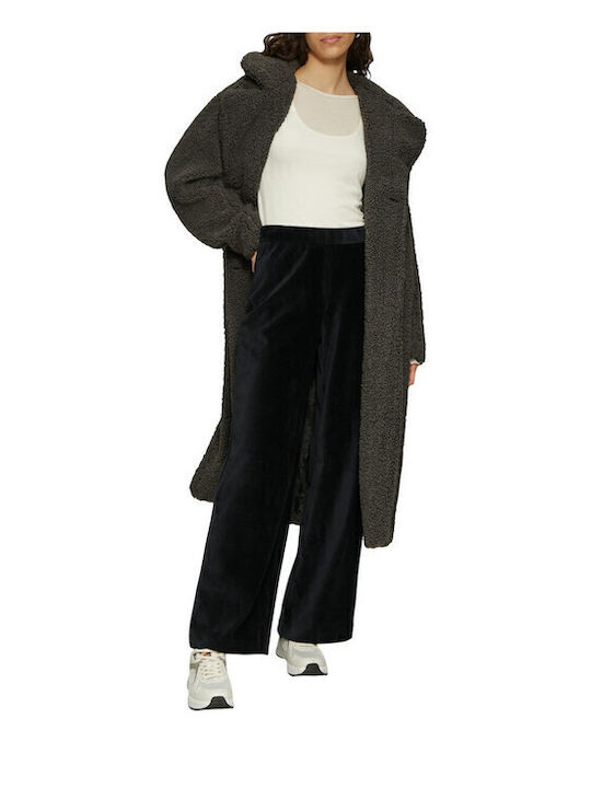 Women's Fabric Trousers Black