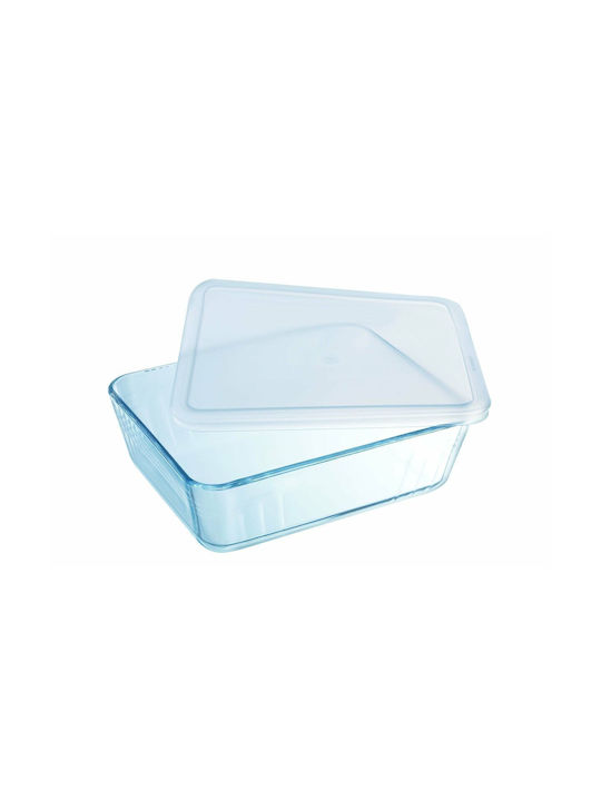 Pyrex Microwave Glass Lunch Box White 1500ml