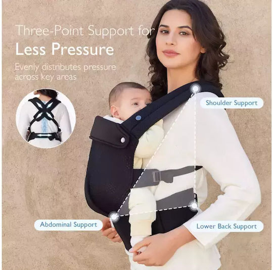 Momcozy Classic Carrier Black with Maximum Weight 20kg