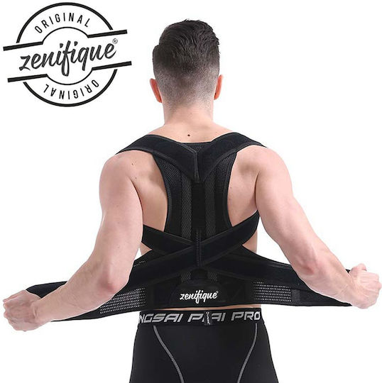 Zenifique Lung Tutoriale de întindere Guler Rucsacuri 37cm în Negru Culoare ZEN-148_XXL