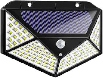 Set 6 Lămpi Solare 1W cu Senzor de Mișcare și Fotocelulă IP65