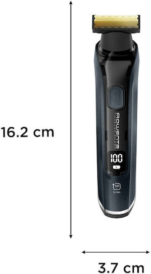 Rowenta Forever Sharp Επαναφορτιζόμενη Κουρευτική Μηχανή Μαύρη TN6204E0