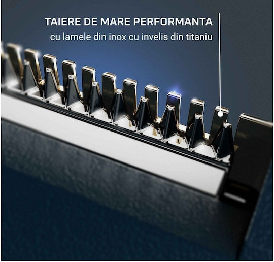 Rowenta Forever Sharp Επαναφορτιζόμενη Κουρευτική Μηχανή Μαύρη TN6204E0