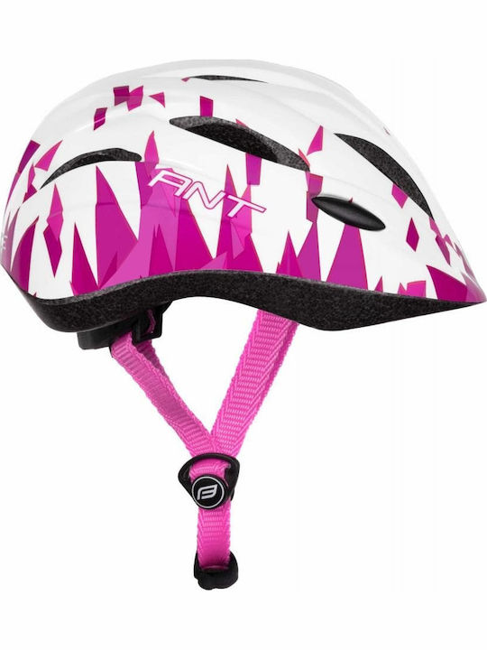 Force White Pink Детска каска за велосипед / скутер Велосипед Град Многоцветен