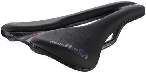 Selle Italia Boost Kit Carbonio Superflow L Σέλα Ποδηλάτου Carbon Μαύρη με Gel
