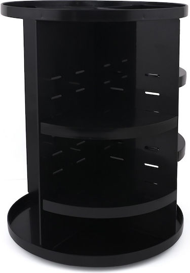 Kosmetikorganisator mit Trennzeichen Schwarz 30,5x23x23cm