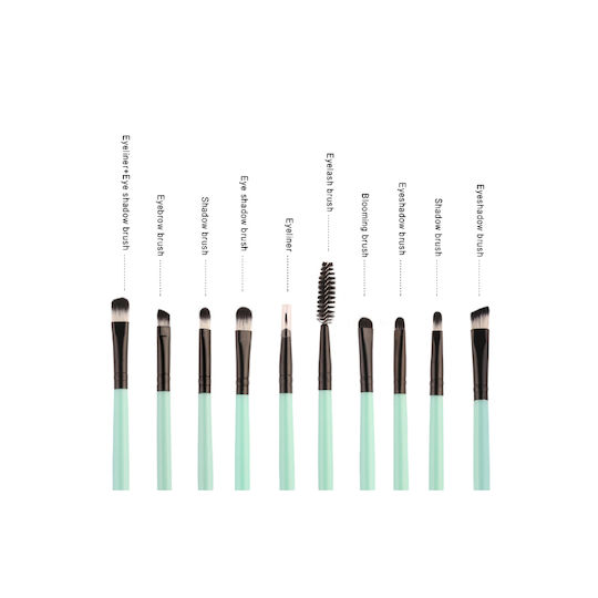 18 Professional Makeup Brushes Maange Various Colors Pink Gold