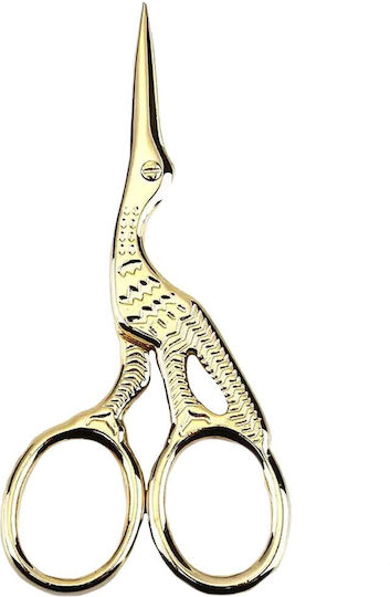 Eyebrow and Cuticle Scissors Globalnail Rose Gold