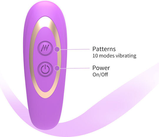 2 În 1 Vibrator Vaginal cu Telecomandă