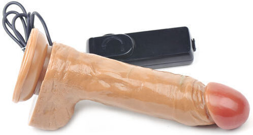 Multi-speed Realistic Dildo Vibrator Brown