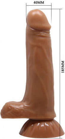 Beautiful Easton Remote Controlled Rotating Thrusting Dildo