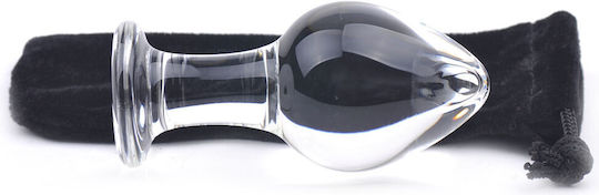 Clear Glass Anal Plug