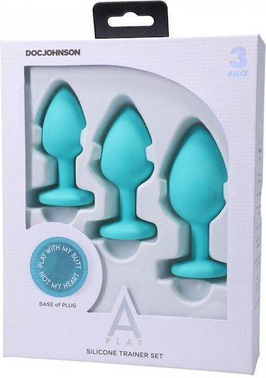 Πρωκτικές Σφήνες Σιλικόνης Σετ Trainer Set 3 Τμχ
