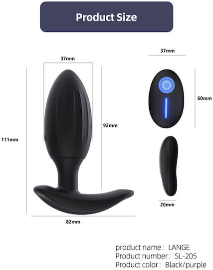 Remote Control Anal Plug