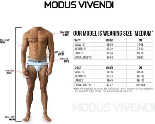 Modus Vivendi Latex Bottomless Boxer Черни