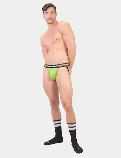 Barcode Berlin Pride Jockstrap Ανοιχτό Πράσινο