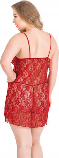 Plus Size Sexy Babydoll Samantha Rot
