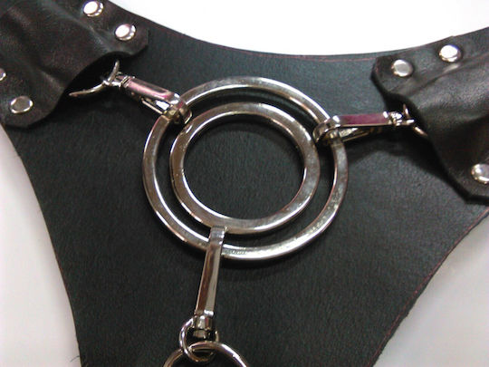 Strap On Belt Thick Leather
