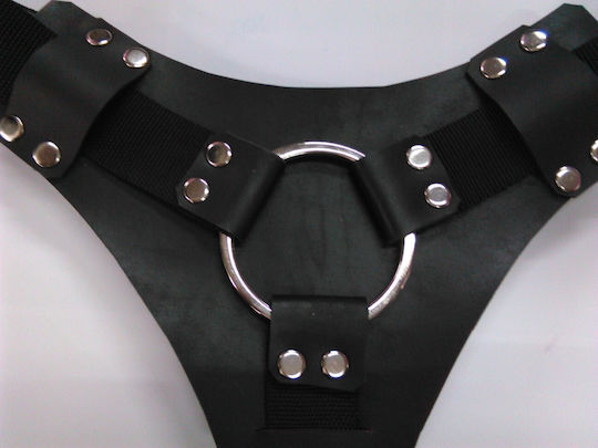 Bdsm Gurtzeug Strap-Ons Leder Mit Einer Öffnung