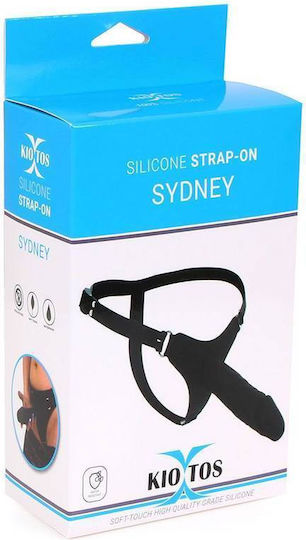 Ζώνη Στραπον Πέος Σιλικόνης – Sydney Silicone Strap On 20cm