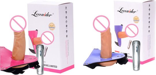 Hollow Cannon Dildo Wearable Erotic Aid Vibrator