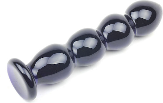 Black Color Beaded Glass Massager P11
